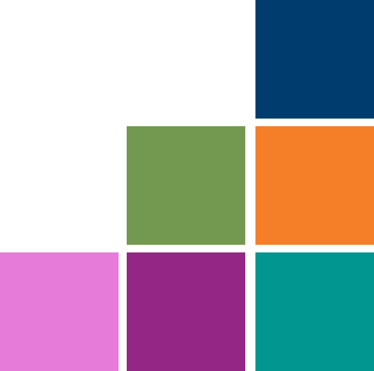 Color boxes design element
